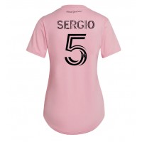 Inter Miami Sergio Busquets #5 Heimtrikot Frauen 2023-24 Kurzarm